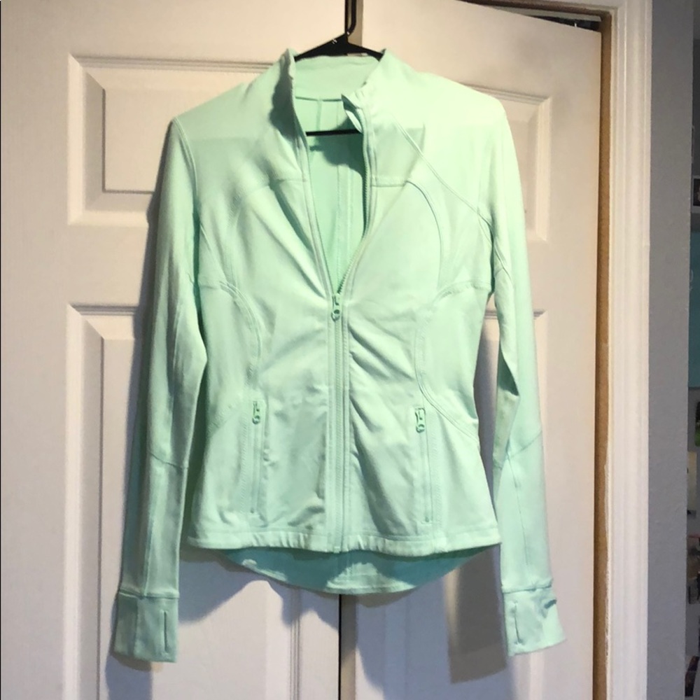 Zip up athletic jacket